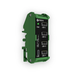 USB HUB DIN rail mounted A-HUB-42-1 USB HUB DIN rail mounted A-HUB-42-1
