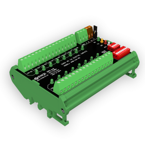 Modbus I/O expander AMB-16I-AC